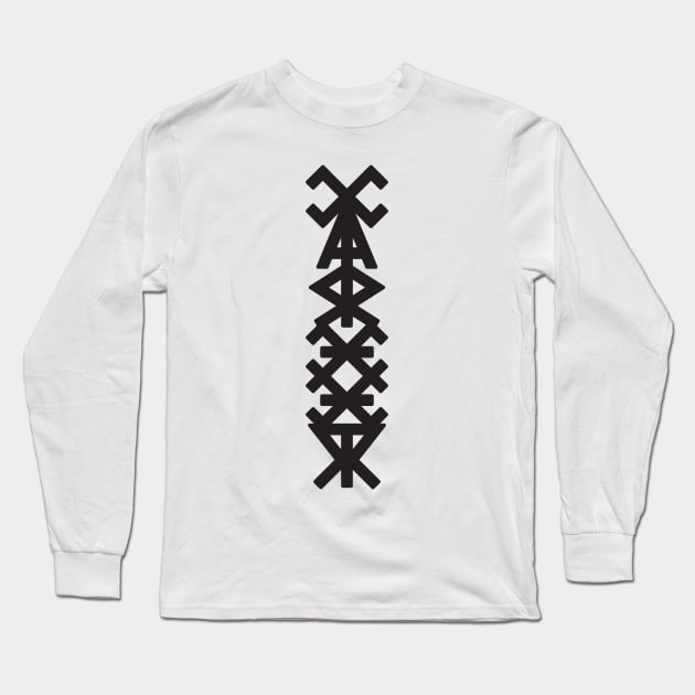 Career Long Sleeve T-Shirt by atom.art.co